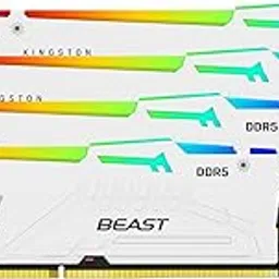 Kingston FURY Beast RGB White 64GB (4x16GB) 5600MT/s CL40 DDR5 XMP DIMM | Overclocking | Plug N Play | Intel XMP 3.0 | Kit of 4 | KF556C40BWAK4-64-picture-10