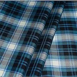 arvind Men's Pure Cotton Checkered 1.60 Unstitched Shirt Fabric (TY74A1, Free Size)-picture-50