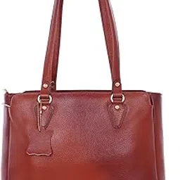 richsign leather accessories Full-Grain Natural Leather Top-Handle satchel Handbags & Shoulder tote Bags For Women (Dimension- L-13 X H-10 x W- 5 Inch | Weight- 0.8 KG / 800 GR-picture-15