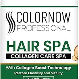 ColorNow Professional Hair Spa Collagen Care Spa – Collagen Boost Formula for Deep Nourishment & Elasticity Restoration – 1000ml for All Hair Types-picture-33