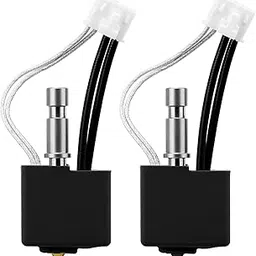 2pcs Kobra S1 Combo Hotend 3D Printer All Metal Extruder Hot End Replacement 0.4mm Brass & 0.4mm Hardened Steel Nozzle for Anycubic Kobra S1/ S1 Combo 3D Printers image 1