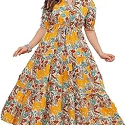 faaddiction Women's Cotton Kurti Dress - Multicolor-picture-27