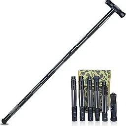 Autuveen Trekking Poles Hiking Stick for Travel Walking,Portable Walking Sticks Outdoor Multitool Camping Gear for Men Women-picture-23
