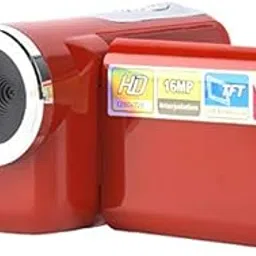 GOWENIC Video Camera Camcorder, 16X Zoom 1080P HD Digital Camera Recorder with 2inch TFT LCD Sceen, Portable Vlogging Camera DV Camera for Children Kids Gifts(Red) image 1