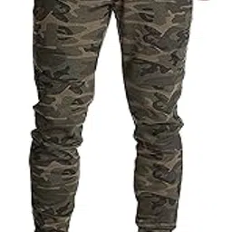 peppyzone Men's Cotton Camouflage Slim Fit Track Pants for Men & Joggers | Durable Sports Trackpant – Ideal for Gym, Casual, Running & Active Wear | Men Trackpants-picture-15