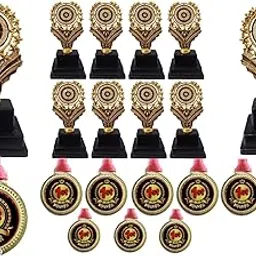 Pack of 10 tropies and Medal-picture-51