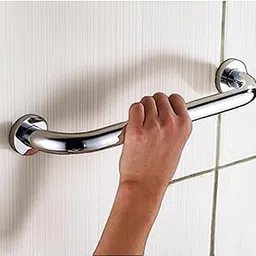 Bhanmati Hardware Item Stainless Steel 304 Heavy Duty Grab Bar Handle for Toilet, Bathroom Senior Citizens Balance Support Handle (9 Inch, Pack of 1)-picture-63