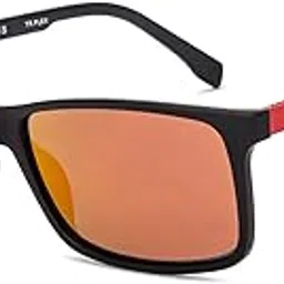 Tilak Varma Collection | 100% UV Protection (UV 400) | Full Rim Rectangular Stylish & Premium UV Protected Sunglasses | Men & Women | Wide | JJ S70035-image-16