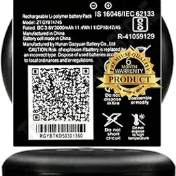 Original ZT-GY974745 Battery for LYF Jio WiFi Dongle JMR815 Wireless Router Battery with 1 Year Warranty ** (DONGLE 1Y)-picture-61