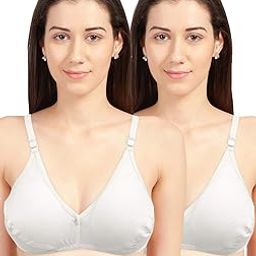 sonari Womens Soft Pure Cotton Everyday Bra | Non Padded, Wire Free, 3/4th Coverage Bra | Adjustable Straps, Hook and Eye Closure for Ideal Bella-picture-5