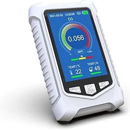 Air Quality Monitor, Portable Ozone Analyzer Handheld Multifunctional Intelligent O3 Meter Gas Detector Sensor Air Quality Pollution Monitor for Home-picture-23