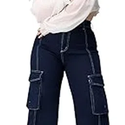 miss chase a+ Women's High Rise Regular Stretchable Denim Jeans-picture-39