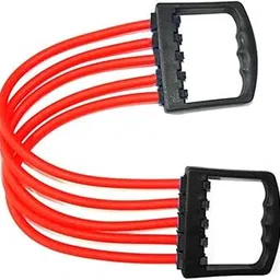 Birud Adjustable Multi-Function 5 Rubber Tubes Chest Expander/Chest Developer/Rubber Rope/Chest Flexor/Muscle Pulling Exerciser/Muscle Workout Stretcher Home & Gym Equipment-picture-27