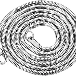 chain for men combo Silver Chain for men stylish chain for boys mens necklace for men Stainless steel chains Locket Pendant anti tarnish necklace accessories neck chain snake boys chain 546-image-24