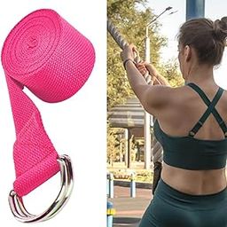CALANDIS™ Resistance Belt Pilates Rope D Ring Buckle Exercise Band for Outdoor Fitness Red | Yoga Straps | Yoga & Pilates | Fitness, Running & Yoga-image-98