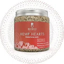BOHECO Hemp Hearts, Shelled Hemp Seeds Rich in Omega-3 and 6, Iron, Dietary Fibre and Vitamins and Minerals, With 30% Protein, Enhances Muscle Functions, Promotes Healthy Weight Management, 100 gms-picture-35