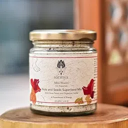 Sātmya Nut & Seed Superfood Thandai Mix - 150 Gms - Packed with Antioxidants, Vitamins, and Irresistible Flavor-picture-27