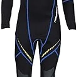 ujeavette UJEAVETTE® 3Mm Men Scuba Wetsuit Back Zip Diving Rash Guards Surfing Swimming Scuba S-picture-21