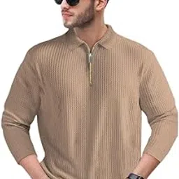 dada impex Wafel Men's Polo T Shirt for Men-picture-20