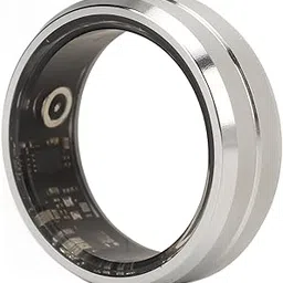 Smart Ring Health, Health Ring to Monitor Fitness Sleep Heart Rate, Step Counting, Remotely Take Photo, IP68 Smart Health Ring for Men Women, Silver (12)-image-26