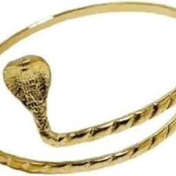 Brass anti tarnish gold plated single wire bajuband armlet kada bangle women traditional jewellery-picture-52