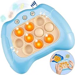 Light Up Bubble Pop It Sensory Fidget Toy,Electronic Quick Push Game Console, Light-Up Electric Sensory Toys for Boys Girls - ( Pack of 1 )-picture-20