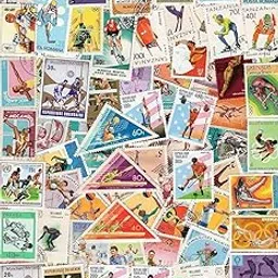 PHILAIMPEX 50 Different Stamps ON Sports fine Used CTO-picture-18