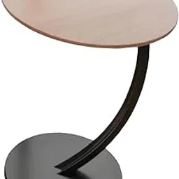 Enakshi® Side Table Simple Large Desktop Coffee Table for Living Room Small Space Bed Light Brown Black|Home & Garden | Furniture | Nightstands-picture-55