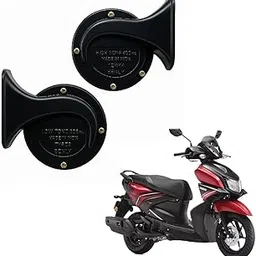 generic Premium Dual Wind Tone Horn for Ray ZR 125 & Other Bikes & Cars | Loud Sound | 12V Electric Horn Set-picture-12