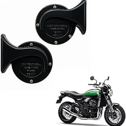 Premium Dual Wind Tone Horn for Z900RS & Other Bikes & Cars | Loud Sound | 12V Electric Horn Set-picture-14