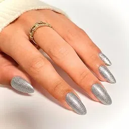 TARIFF Ice Queen Silver Nail Polish Paint 8ml | T051 | Metallic Silver Nail Paint | Shiny Silver.Colour Shimmery Nail Paint | SIlver Shiner Glossy Gel Finish Shade Color Nail Polish Gel Finish nail polish For Women Kids Girls.-image-27