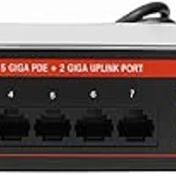 Secureye SP-PG802PC 8-Port Gigabit PoE Network Switch, 5 CCTV PoE Ports, 2 Uplink Ports, Metal Body, 3-Year Warranty-picture-26