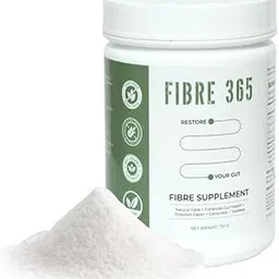 Fibre 365 Fiber Supplement Powder | 6 gm of Daily Fibre Gut Health Supplement Water Soluble Fiber for Bloating Gas Constipation & Acidity Relief Psyllium Husk and Isabgol Powder Replacer (70g)-picture-11