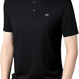 louis sense Men's Solid Regular Fit T-Shirt-picture-17