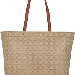 lavie Women's Mono Amanda Monogram Print Tote Bag for Women | Tote Bag for Work | Ladies purse | Stylish Shoulder Bag | Gift for Women-picture-24