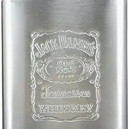 Gijaxe Stainless Steel 8oz Hip Flask Wine Pocket Container Alcoholic Drinks Whiskey Holder Bottle | Leak Proof for Discrete Liquor Shot Drinking Flasks for Groomsmen Jack Danial 7 OZ (Pack of 1pcs)-picture-23