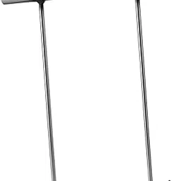 ULTECHNOVO 2pcs Stainless Steel T-Shaped Hooks for Lifting Manhole Covers up Doors Portable Sewer Repair Tools Heavy-Duty Design for Outdoor Use-picture-23