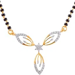 joyalukkas Bandhan collection 18k Yellow Gold and Diamond Pendant-picture-15