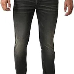 pepe jeans Men's Straight Fit Mid Rise Jeans image 1