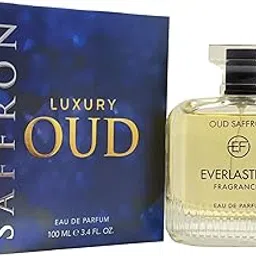 Luxury Oud Saffron Eau De Parfum, 100 ml, Long-Lasting Fragrance-picture-48