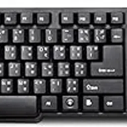 Exxelo USB Wired Keyboard – 104 Keys, Plug & Play Technology, Rupee Key, 1.2m Cable, Spill Resistant Design, Comfortable Typing for PC, Laptop & Desktop Use-image-38