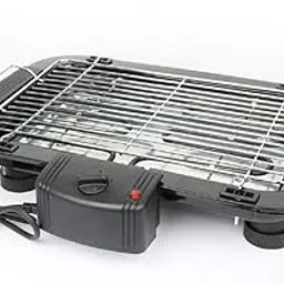 Saiyam Electric Barbecue Grill 2000W Tandoori Maker Adjustable Temperature Control Indoor Smokeless Barbeque Grill (Black)-image-53