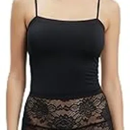 Silver Luna Women's Black Premium Everyday Sport Bra - All Day Comfort, Padded, Wirefree, Full Coverage, Free Size-image-1