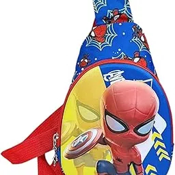 tera 13 Tera13 3D Chest Sling Bag, Travel Hiking Crossbody Bag For Boys & Girls (Pack Of 1) Best Birthday Gift For Kids Cheast Bag With Adjustable Strap For Outdoor, Travel, Picnic, Hiking, Cycling-picture-19