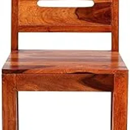 ANUBHAV HANDICRAFTS Solid Sheesham Wood Dining Chair for Dining Room Home Office Wooden Study Chairs for Students Garden Outdoor Dining Room Furniture_(Honey Finish)-picture-22