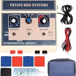 Dr. Tech Mini IFT Physiotherapy Machine 4 Channel 3 Modes Electrotherapy Ultrasonic Deep Heat Interferential Therapy Home Use Corded Body Massager Device for All Pain Relief-picture-33