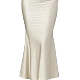 Women’s Perfect Curvy Look Saree Shapewear(1191-Pearly VanillaR-L-1_NR) White-picture-44
