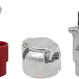 MERISHOPP 7 Pin Trailer Plug Connector Trailer Light Adapter for Ships RV Tractor| Universal Fit | High-Performance-picture-12