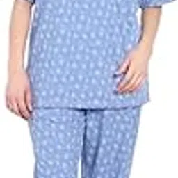 kiawah Women Print Pyjama Set | Night Suit Set of T Shirt & Pyjama |Co ord Set-picture-11