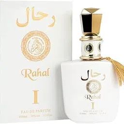 Al-Fakhr Perfumes Rahal Long Lasting, 100ml Men's Liquid Perfume, Oud, Aromatic & Sweet, Soothing Fragrance - Floral image 1